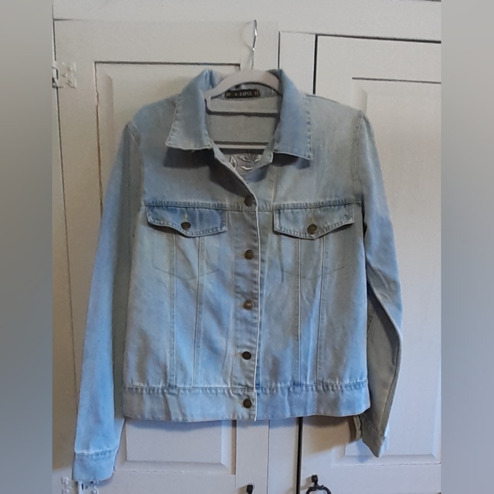 Girls Support Jean Jacket - Picture 2 of 7